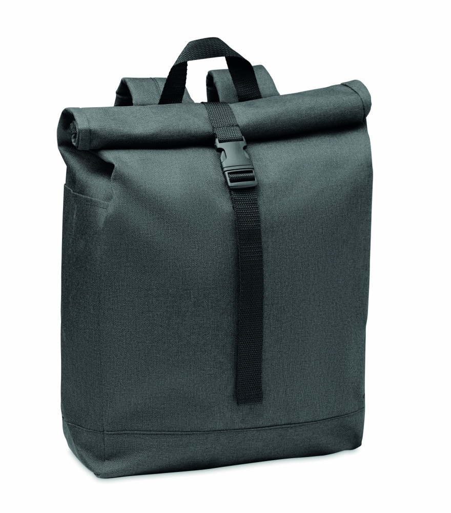 Logotrade corporate gifts photo of: 600D RPET 2 tone backpack