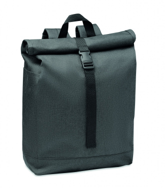 Logo trade promotional gifts picture of: 600D RPET 2 tone backpack