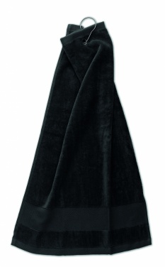 Logotrade promotional item image of: Cotton golf towel with hanger
