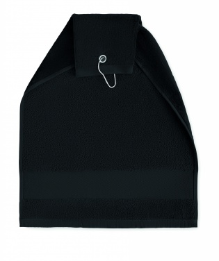 Logo trade corporate gifts image of: Cotton golf towel with hanger