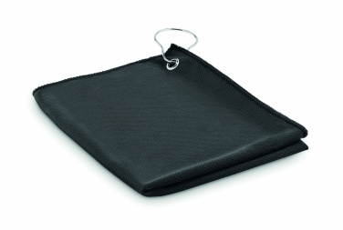 Logotrade promotional merchandise image of: RPET golf towel with hook clip