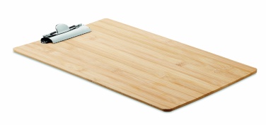 Logo trade advertising products picture of: A4 bamboo clipboard