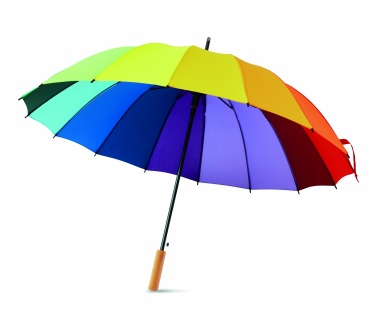 Logotrade promotional gift image of: 27 inch rainbow umbrella