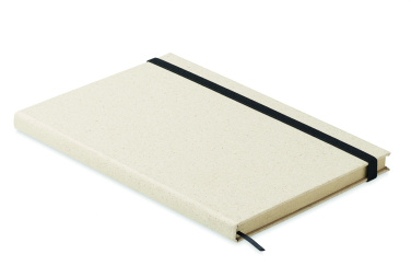Logotrade corporate gift image of: A5 grass notebook 80 lined