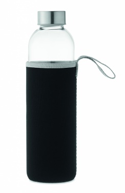 Logotrade business gift image of: Glass bottle in pouch 750ml