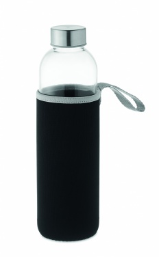 Logotrade promotional giveaway image of: Glass bottle in pouch 750ml