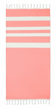 Logo trade promotional merchandise image of: Hamman towel blanket 140 gr/m²