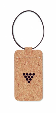 Logotrade promotional giveaway image of: Cork luggage tag
