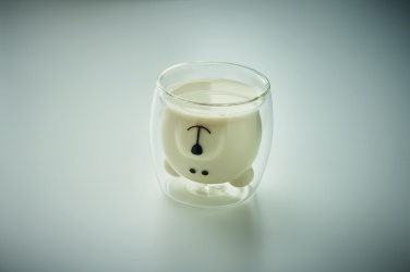 Logotrade promotional giveaway image of: Double wall borosilicate mug