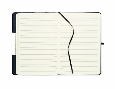 Logotrade promotional giveaway picture of: A5 RPET notebook 80 lined