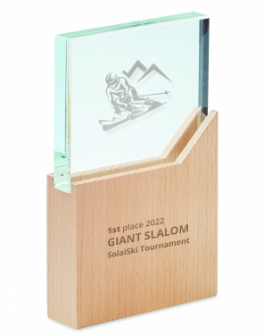 Logo trade promotional giveaway photo of: Award plaque