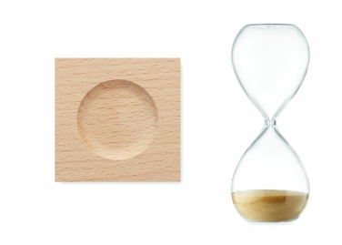Logo trade corporate gift photo of: 5 minute sand hourglass