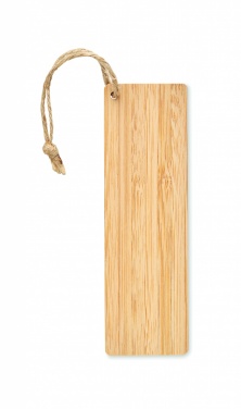 Logotrade promotional gifts photo of: Bamboo bookmark