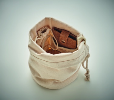 Logotrade promotional products photo of: Small Organic cotton bag