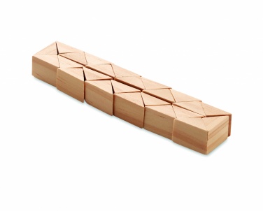 Logo trade corporate gift photo of: Wooden puzzle/brain teaser