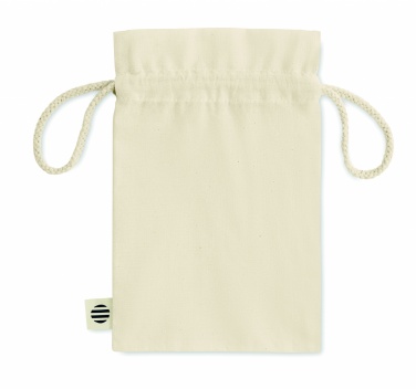 Logotrade promotional gift picture of: Small organic cotton gift bag