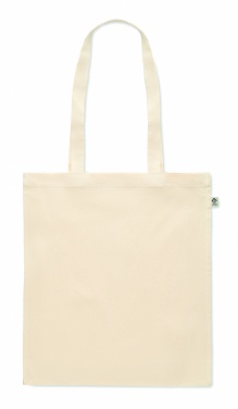 Logo trade promotional gifts image of: Organic cotton shopping bag