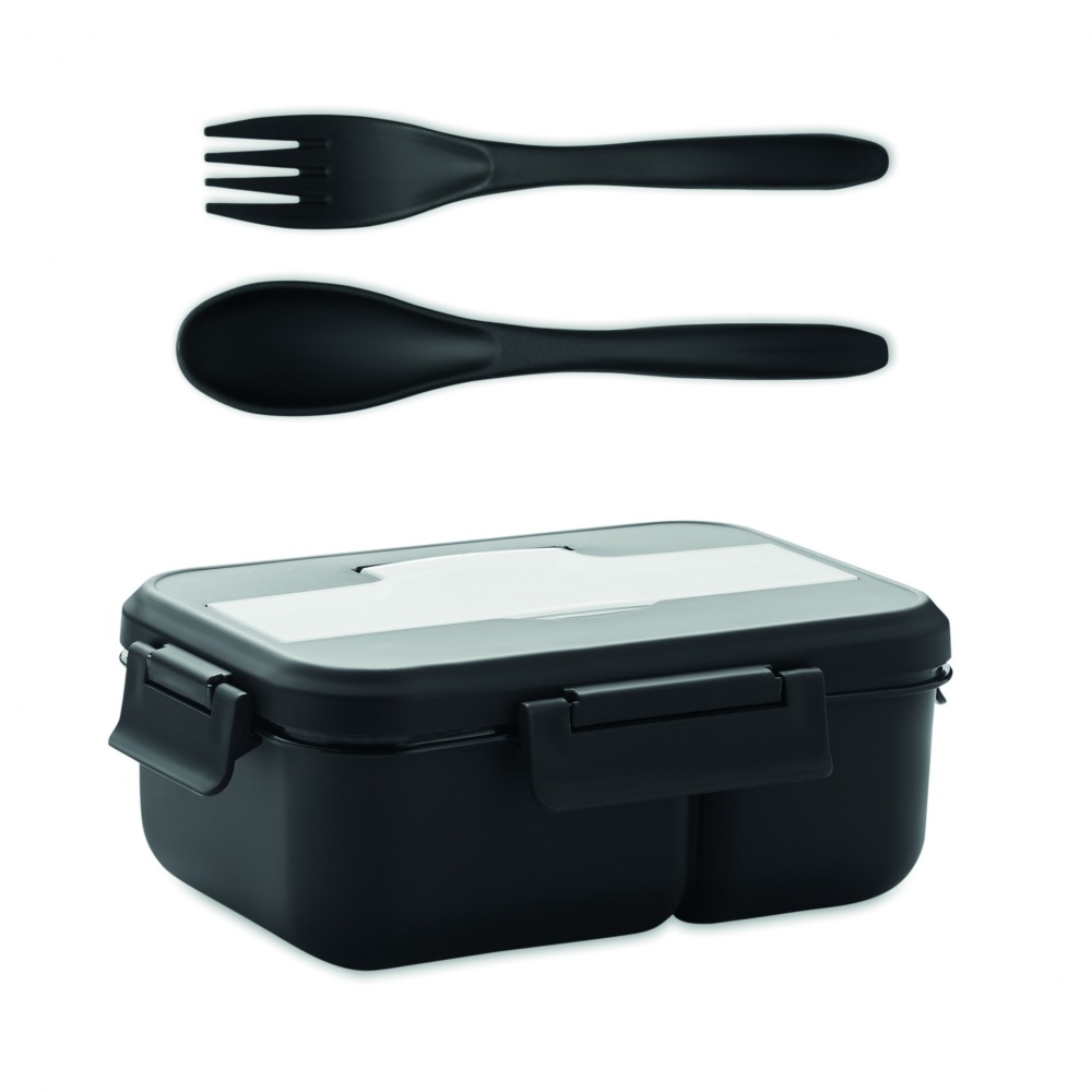 Logotrade business gift image of: Lunch box with cutlery in PP