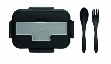 Logo trade promotional products picture of: Lunch box with cutlery in PP