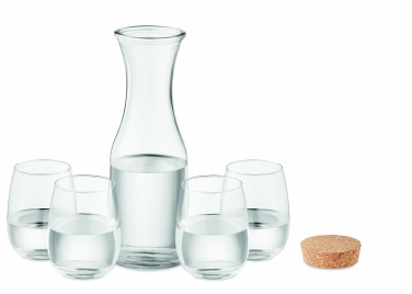 Logotrade promotional gift picture of: Set of recycled glass drink