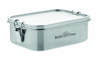 Logo trade advertising products image of: Stainless steel lunch box