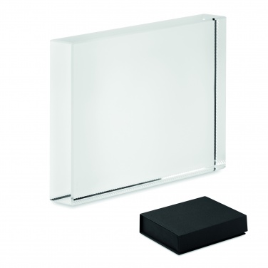 Logo trade advertising products image of: Crystal award