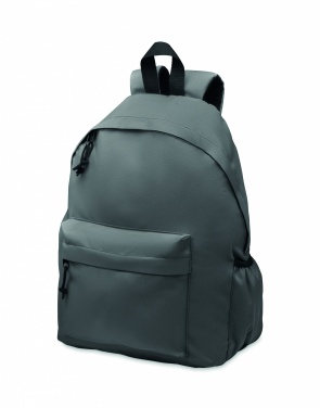 Logo trade promotional merchandise picture of: 600D RPET polyester backpack