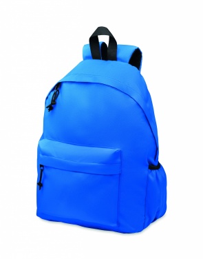 Logo trade promotional merchandise image of: 600D RPET polyester backpack