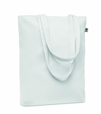 Logo trade promotional gift photo of: Canvas shopping bag 270 gr/m²