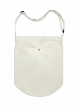 Logo trade promotional giveaways picture of: Canvas shopping bag 270 gr/m²