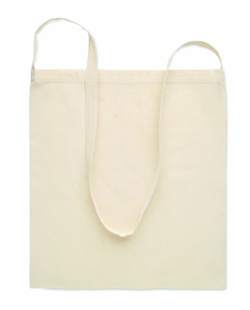 Logo trade promotional merchandise picture of: Cotton shopping bag 140gr/m²
