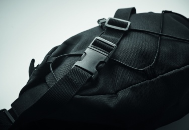 Logo trade promotional gifts image of: Waist bag in 600D RPET
