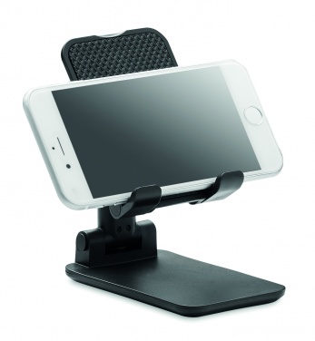 Logo trade promotional merchandise image of: Foldable phone stand in ABS