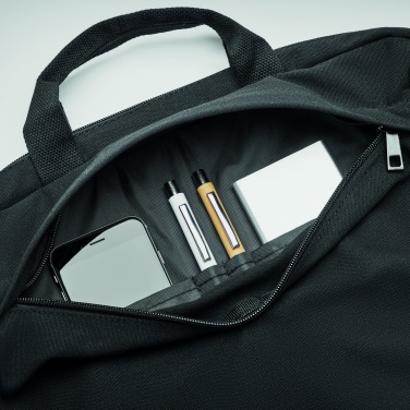 Logotrade advertising product picture of: Laptop bag in washed canvas