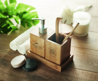 Logotrade corporate gifts photo of: 3 piece bath set in bamboo