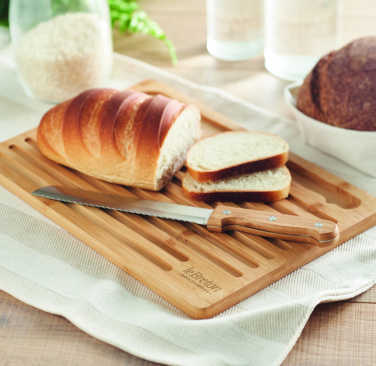 Logo trade advertising products image of: Bamboo cutting board set