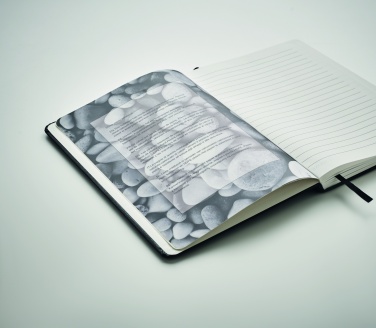 Logotrade corporate gift image of: A5 notebook recycled carton