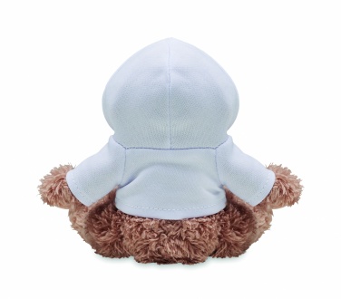 Logo trade promotional product photo of: Dog plush wearing a hoodie