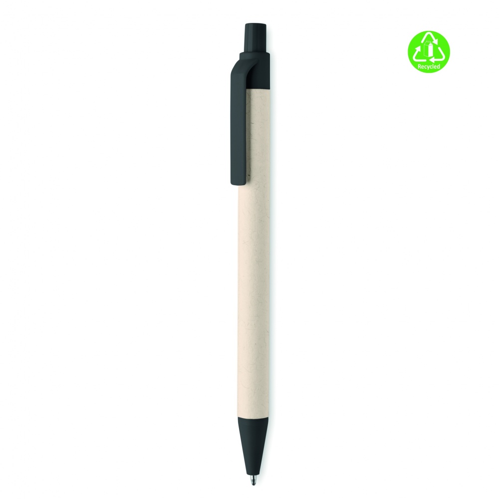 Logotrade advertising product image of: Milk carton paper ball pen