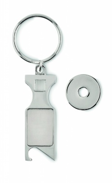 Logo trade promotional items image of: Euro Token key ring Porvoo