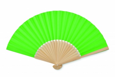 Logo trade promotional product photo of: Manual hand fan