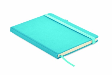 Logotrade promotional product picture of: Recycled Leather A5 notebook