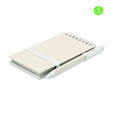 Logotrade promotional item picture of: A6 milk carton notebook set