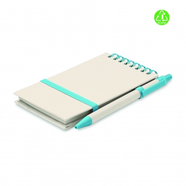 Logotrade promotional product image of: A6 milk carton notebook set