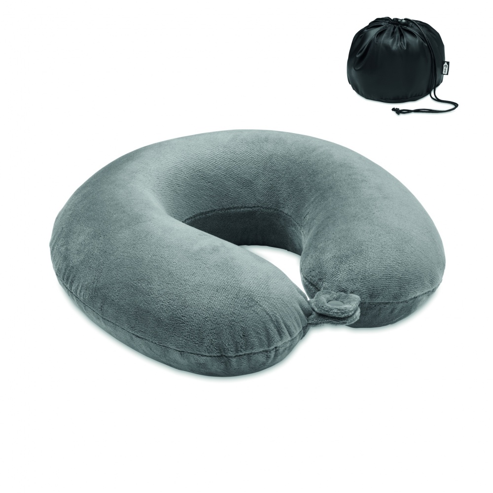 Logo trade promotional gift photo of: Travel Pillow in 210D RPET