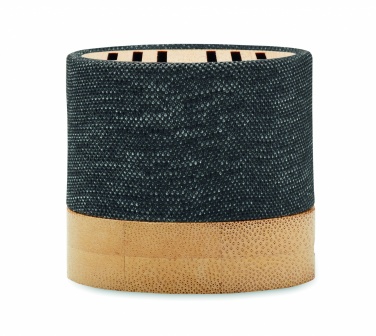 Logotrade promotional item picture of: Bamboo RPET wireless speaker