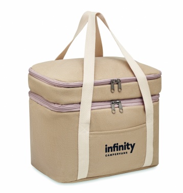 Logo trade promotional gift photo of: Cooler bag canvas 320 gr/m²