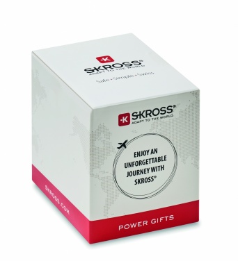 Logotrade promotional item picture of: Skross World to Europe USB 12W