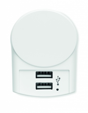 Logo trade promotional item photo of: Skross Euro USB Charger (2xA) 12W