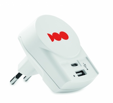 Logo trade corporate gift photo of: Skross Euro USB Charger (AC)